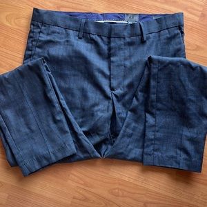 H&M mens navy dress pants